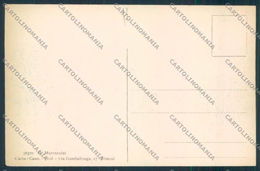 Rimini Città cartolina MQ1701 – retro