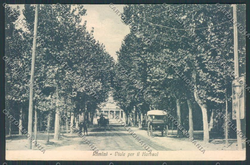 Rimini Città PIEGHINA cartolina MQ1723 – fronte