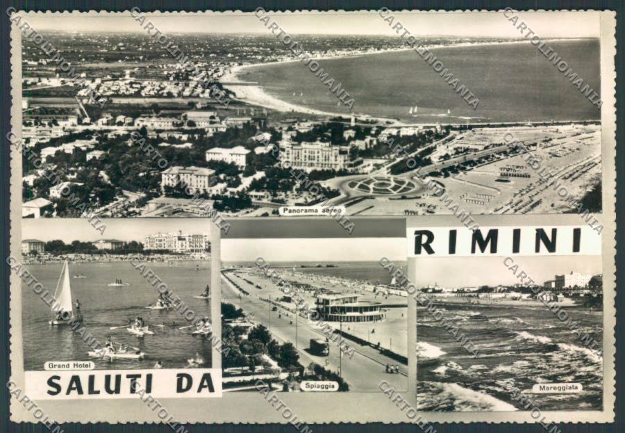 Rimini Città Foto FG cartolina MQ1732 – fronte