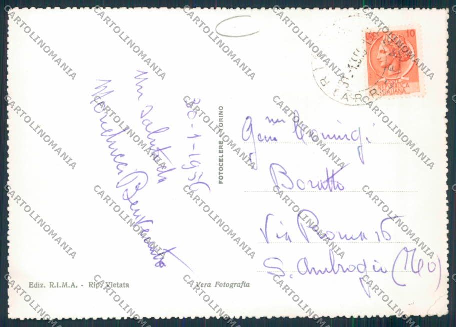 Rimini Città Foto FG cartolina MQ1733 – retro