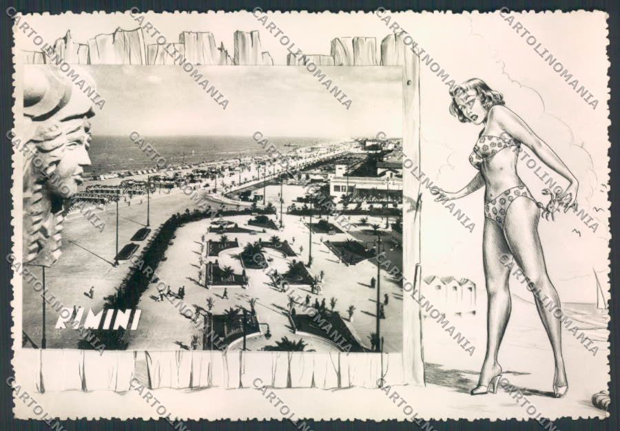 Rimini Città Foto FG cartolina MQ1746 – fronte
