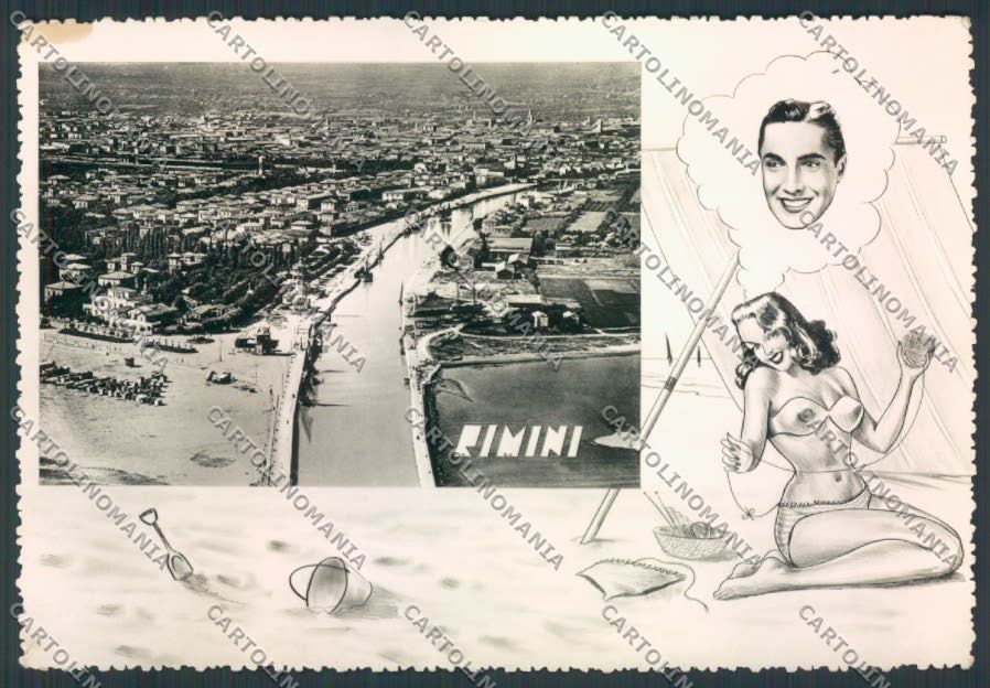 Rimini Città Foto FG cartolina MQ1747 – fronte