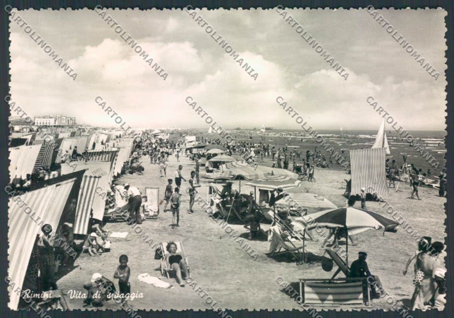 Rimini Città Foto FG cartolina MQ1757 – fronte