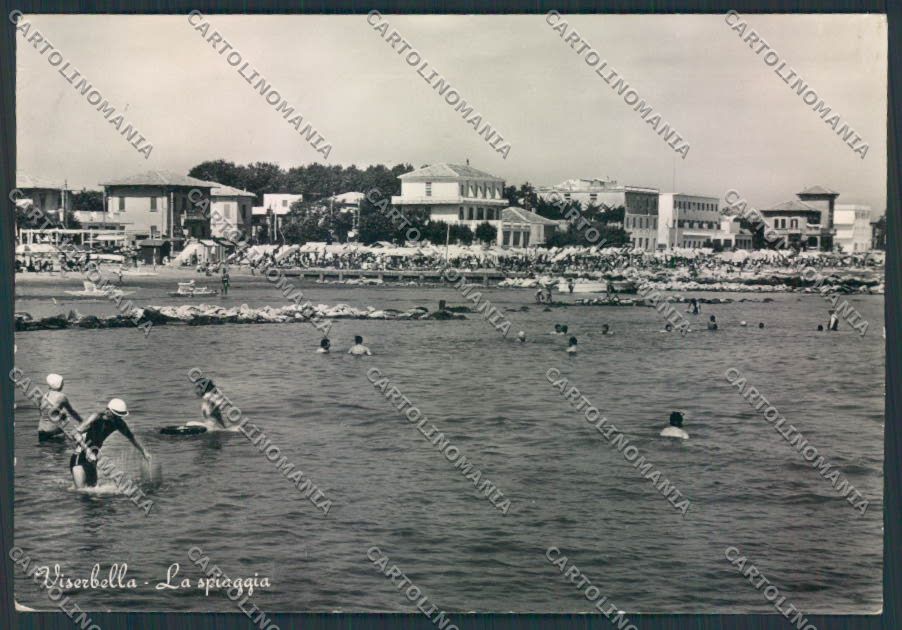 Rimini Viserbella Foto FG cartolina MQ1800 – fronte