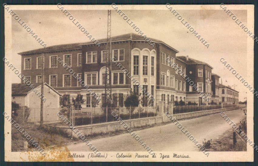 Rimini Bellaria cartolina MQ1835 – fronte
