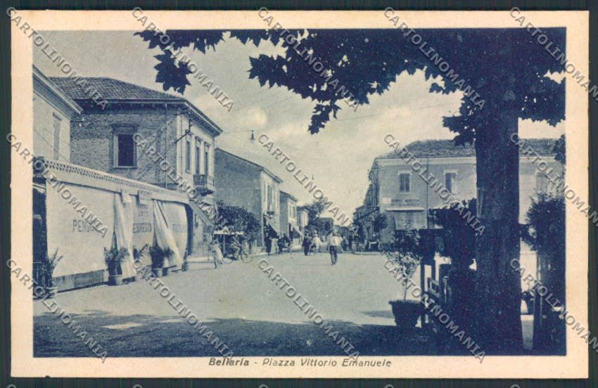 Rimini Bellaria cartolina MQ1836 – fronte