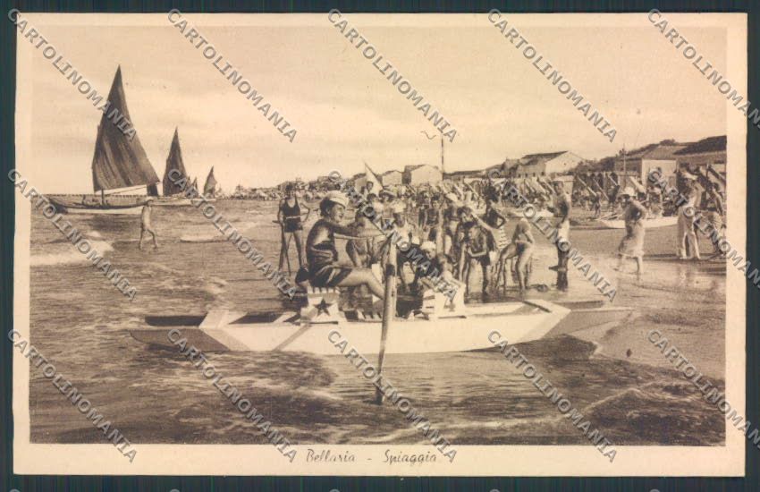 Rimini Bellaria cartolina MQ1840 – fronte