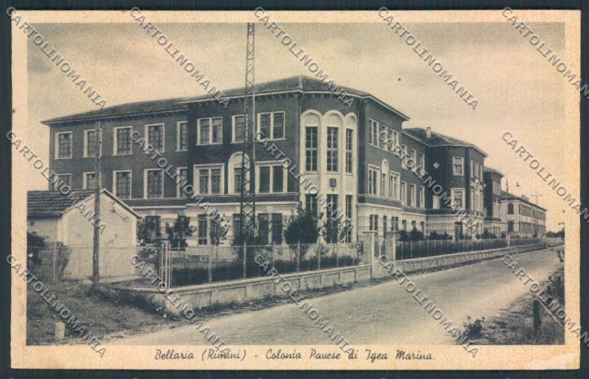 Rimini Bellaria cartolina MQ1847 – fronte