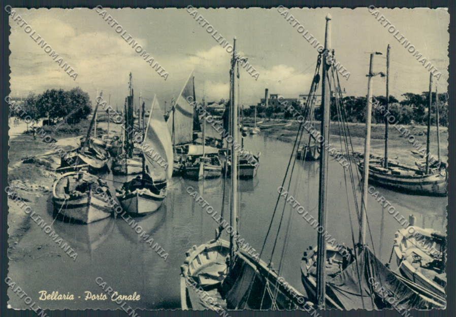 Rimini Bellaria STRAPPO FG cartolina MQ1860 – fronte