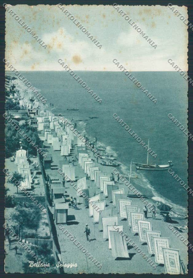 Rimini Bellaria FG cartolina MQ1863 – fronte