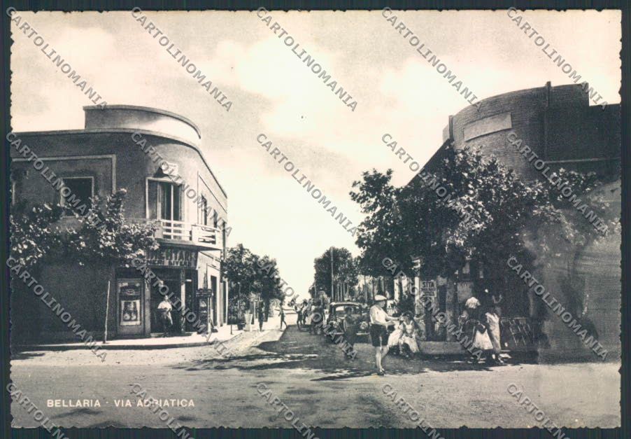 Rimini Bellaria FG cartolina MQ1867 – fronte