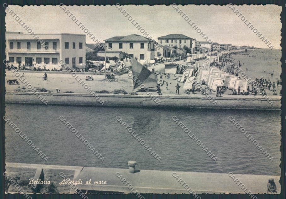 Rimini Bellaria FG cartolina MQ1868 – fronte