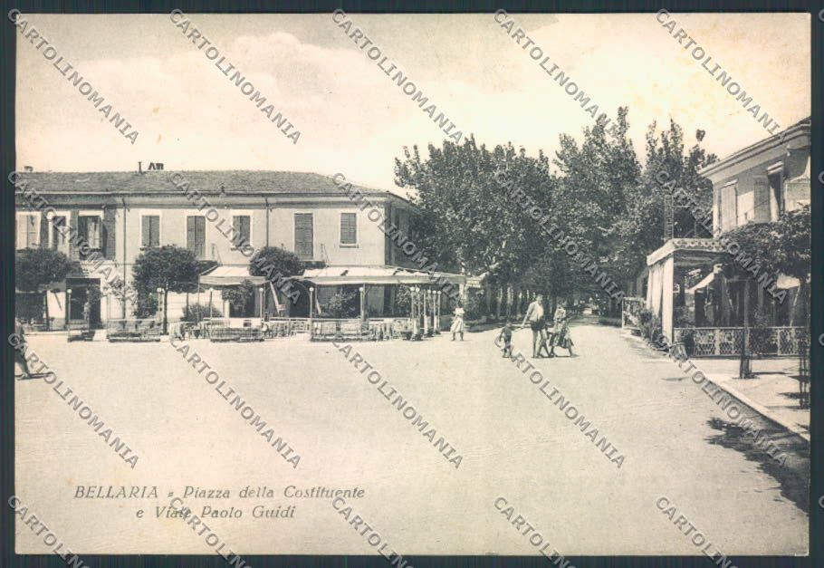 Rimini Bellaria FG cartolina MQ1877 – fronte