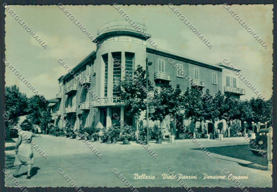Rimini Bellaria FG cartolina MQ1882 – fronte