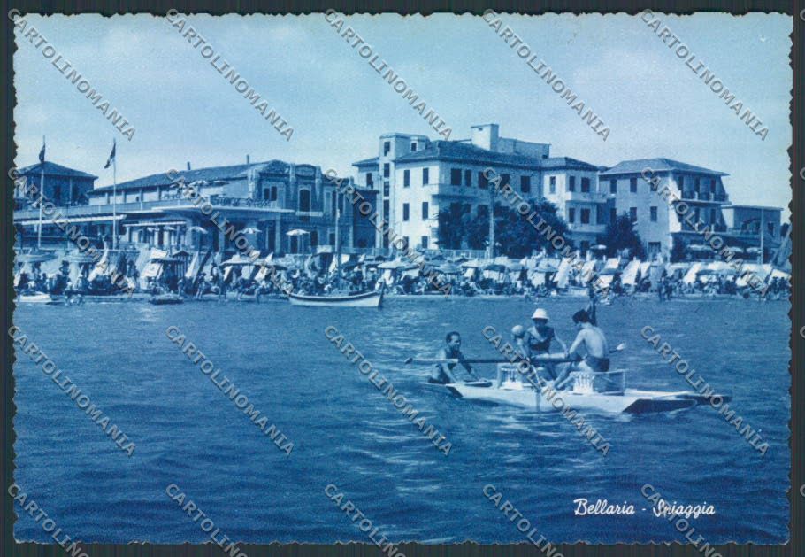 Rimini Bellaria FG cartolina MQ1883 – fronte