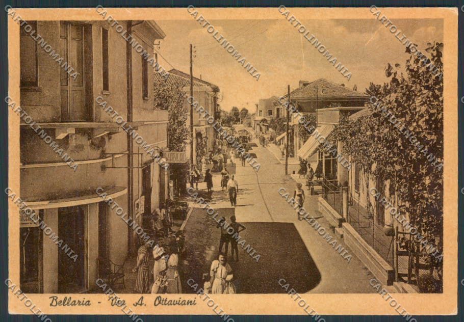 Rimini Bellaria FG cartolina MQ1894 – fronte