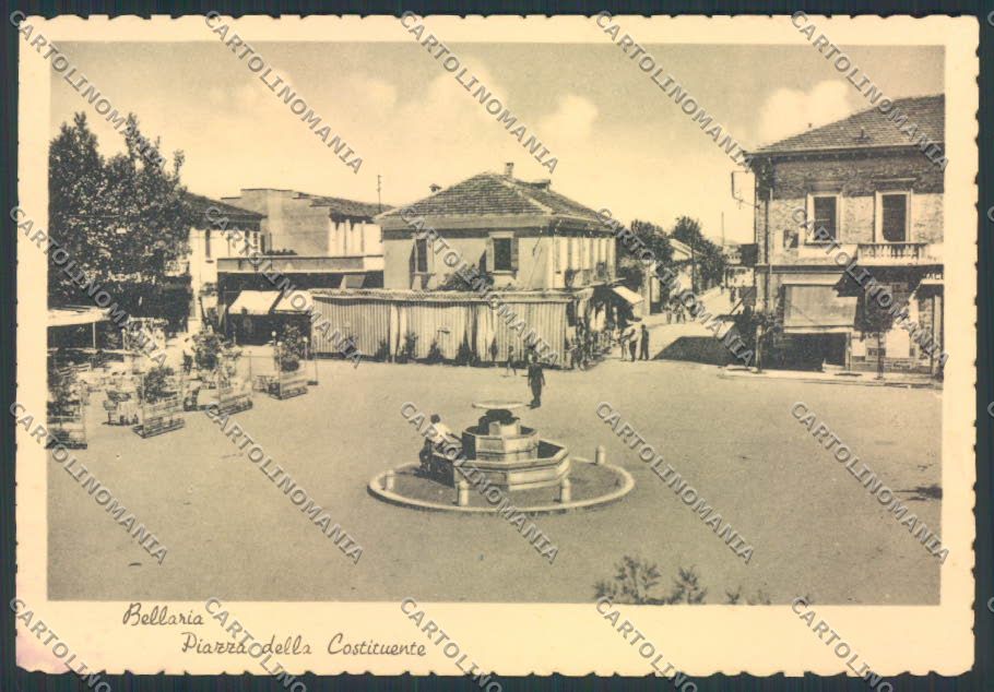 Rimini Bellaria FG cartolina MQ1895 – fronte
