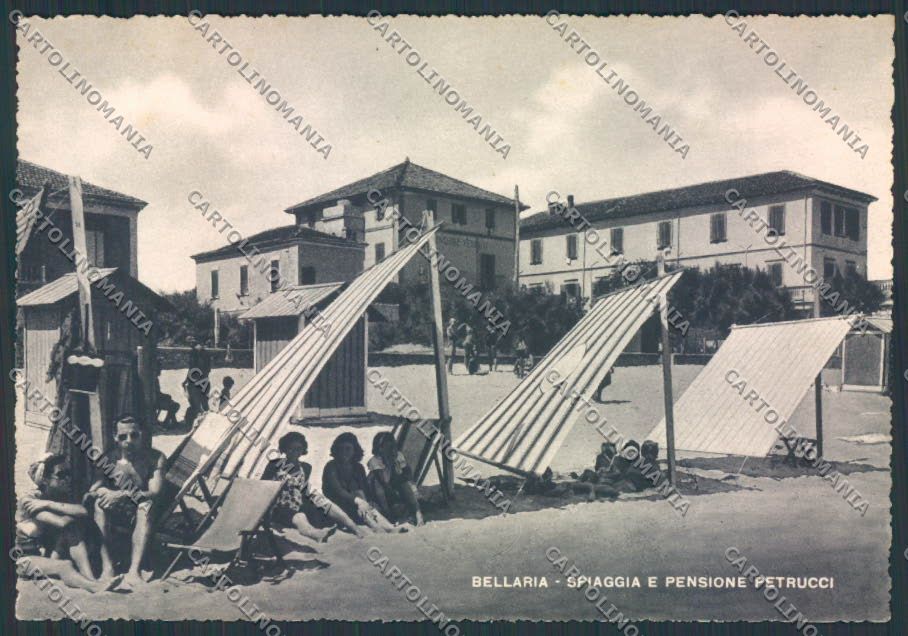 Rimini Bellaria FG cartolina MQ1897 – fronte