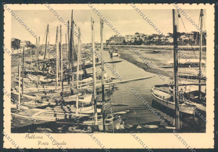 Rimini Bellaria FG cartolina MQ1898 – fronte