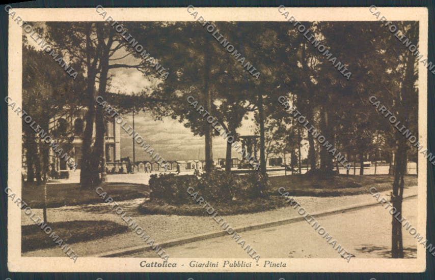 Rimini Cattolica cartolina MQ1910 – fronte