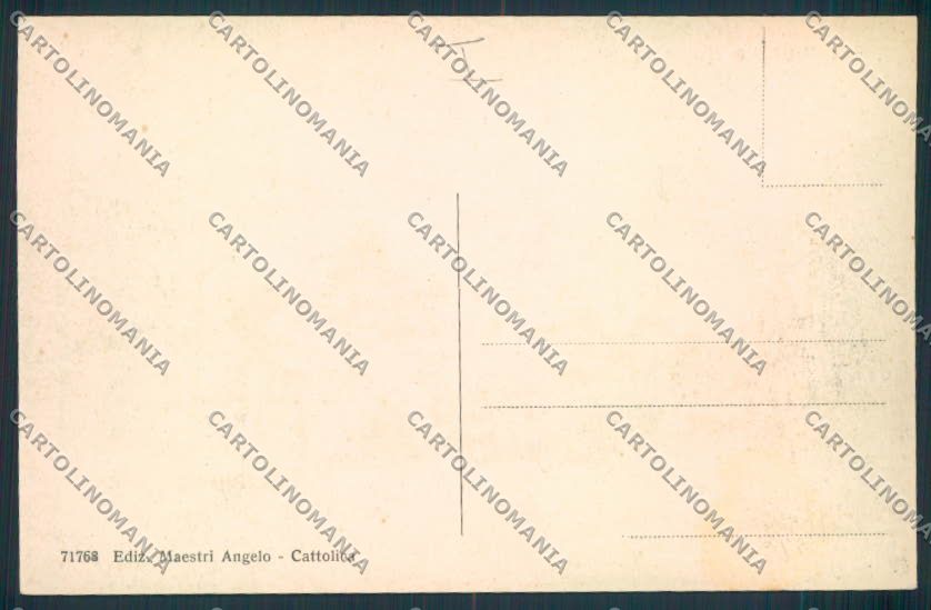 Rimini Cattolica cartolina MQ1920 – retro