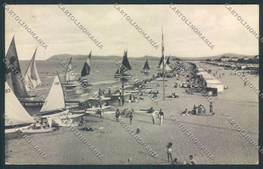 Rimini Riccione cartolina MQ1940 – fronte