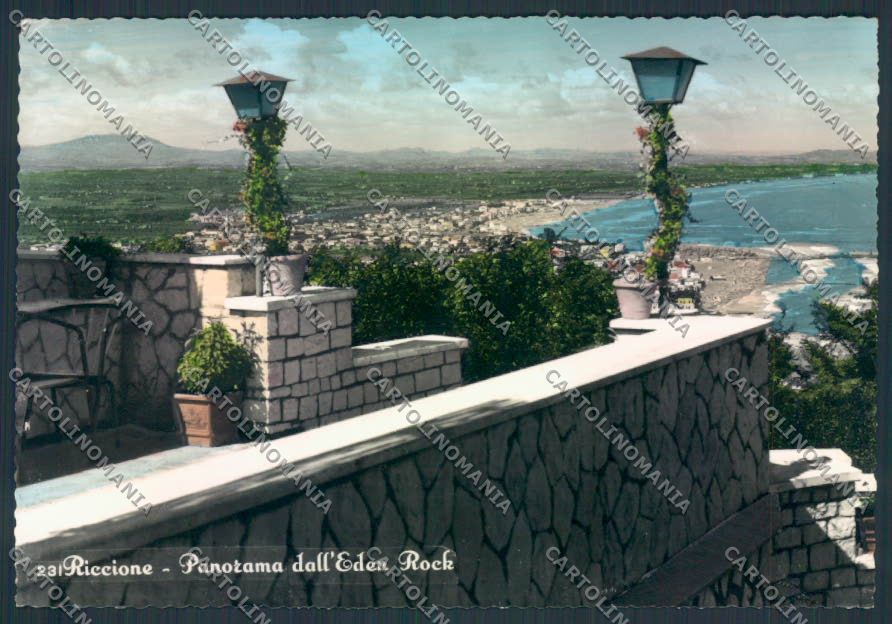 Rimini Riccione Foto FG cartolina MQ2012 – fronte