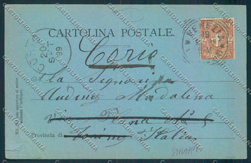 Venezia città STRAPPI cartolina MQ2044 – retro