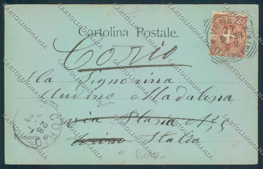 Venezia città STRAPPO cartolina MQ2047 – retro