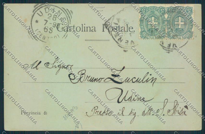 Venezia città STRAPPO cartolina MQ2054 – retro