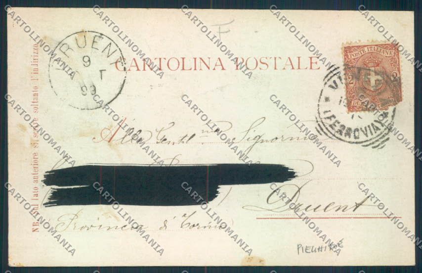Venezia città PIEGHINE cartolina MQ2055 – retro
