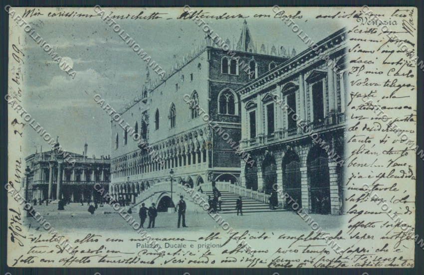 Venezia città PIEGHINA cartolina MQ2057 – fronte