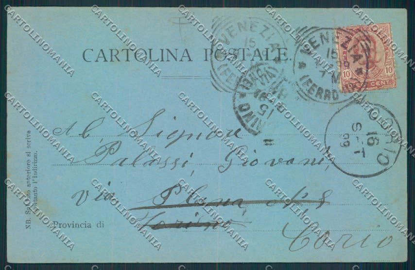 Venezia città cartolina MQ2058 – retro
