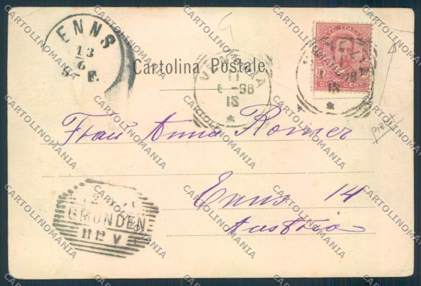 Venezia città PIEGA cartolina MQ2067 – retro