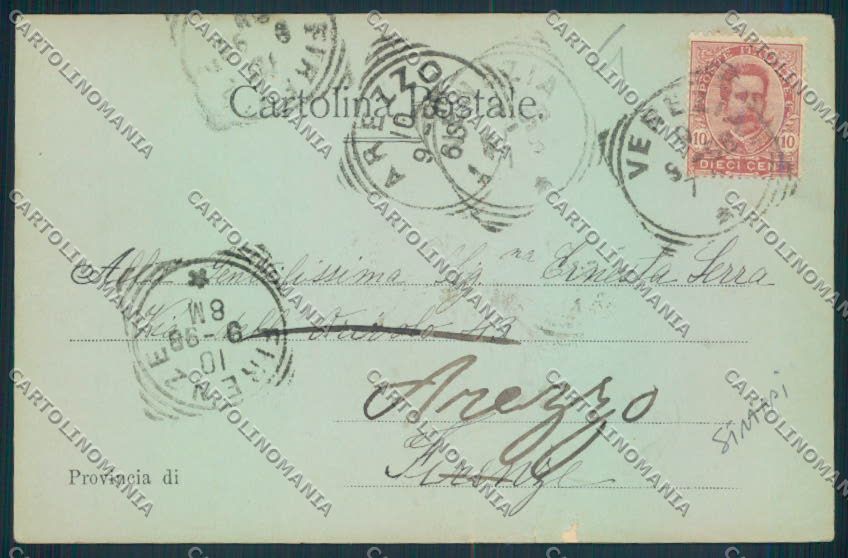 Venezia città STRAPPI cartolina MQ2070 – retro