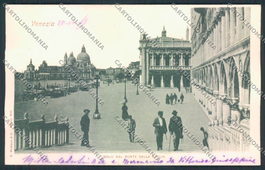 Venezia città UMIDITA' cartolina MQ2075 – fronte