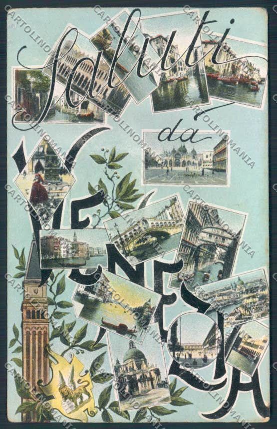Venezia città Saluti da cartolina MQ2114 – fronte