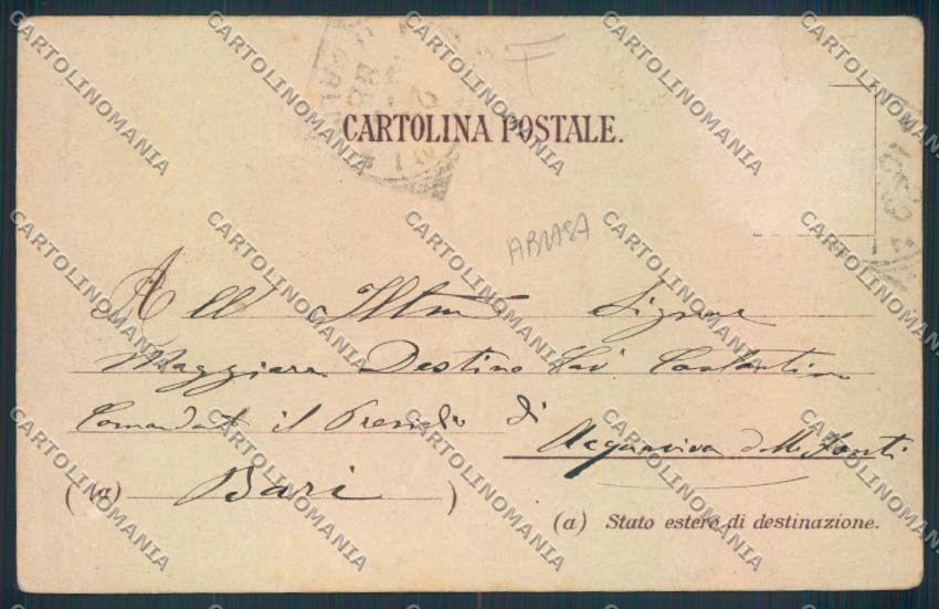 Venezia città Gruss ABRASA cartolina MQ2116 – retro