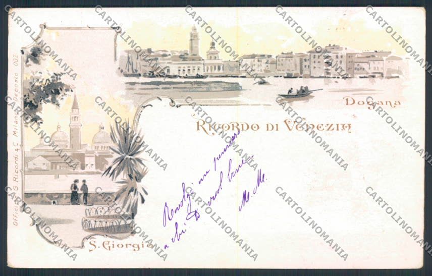 Venezia città Gruss cartolina MQ2138 – fronte