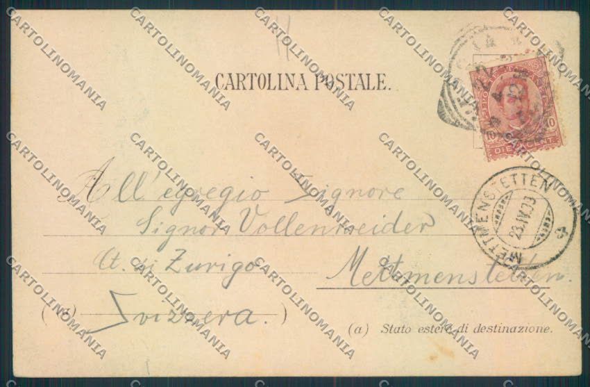 Venezia città Gruss cartolina MQ2139 – retro