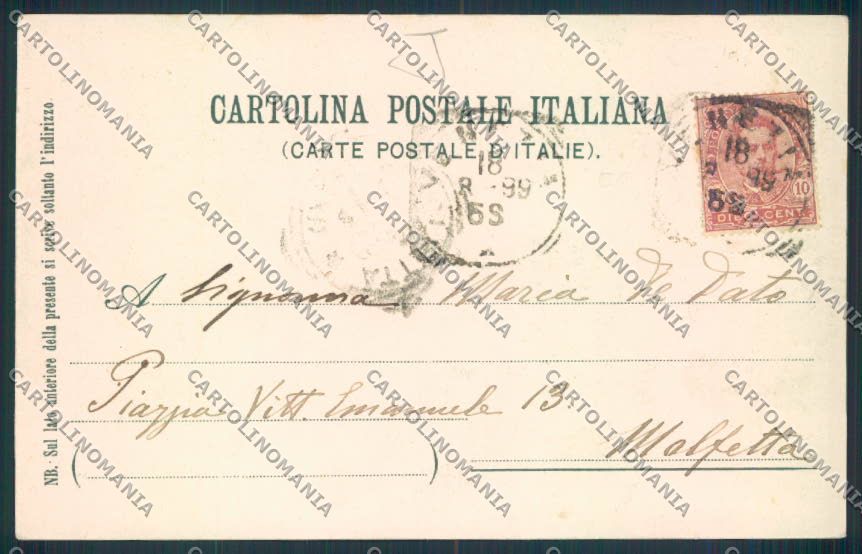 Venezia città Mary Poppins ABRASA Foto cartolina MQ2154 – retro