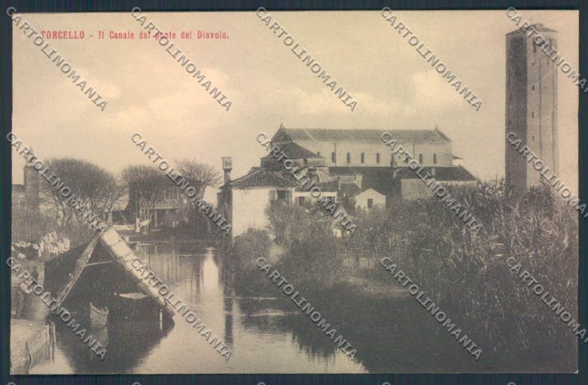 Venezia Torcello cartolina MQ2166 – fronte