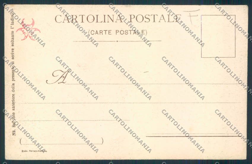 Venezia Lagunari Inondazione 1903 cartolina MQ2227 – retro
