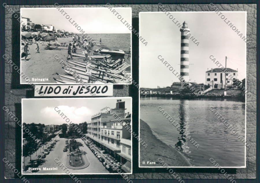 Venezia Iesolo Faro Foto FG cartolina MQ2241 – fronte