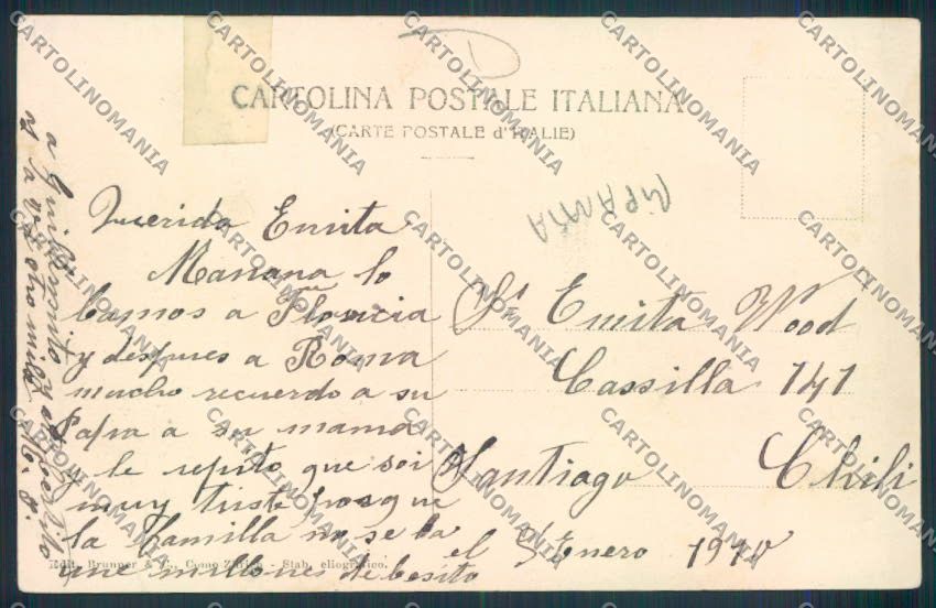 Venezia Chioggia RIPARATA cartolina MQ2254 – retro