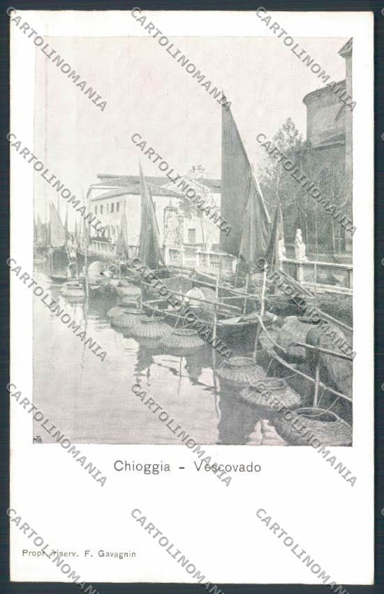 Venezia Chioggia cartolina MQ2261 – fronte