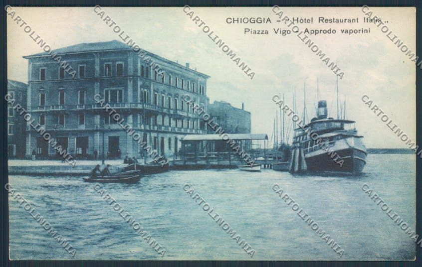 Venezia Chioggia Vaporino cartolina MQ2287 – fronte
