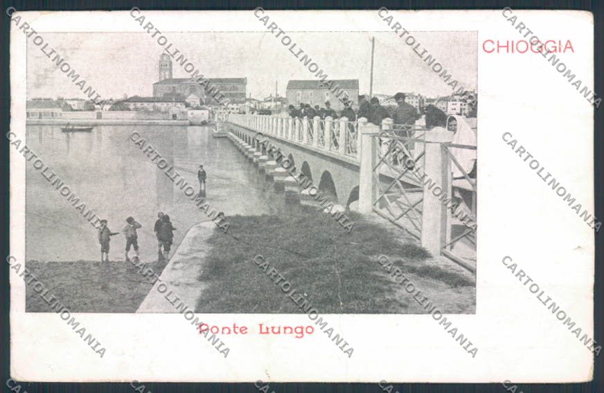 Venezia Chioggia PIEGA cartolina MQ2292 – fronte