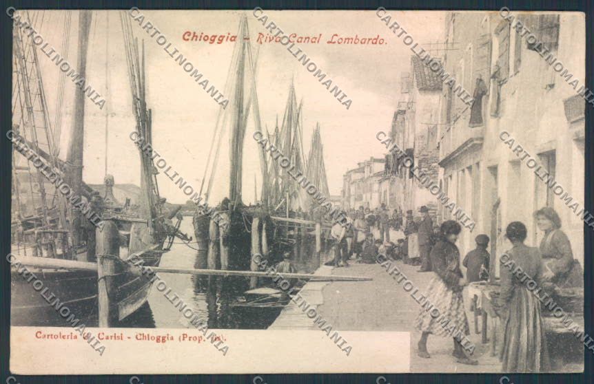 Venezia Chioggia cartolina MQ2304 – fronte