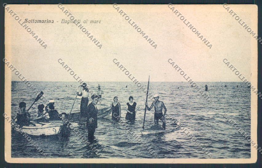 Venezia Sottomarina cartolina MQ2307 – fronte